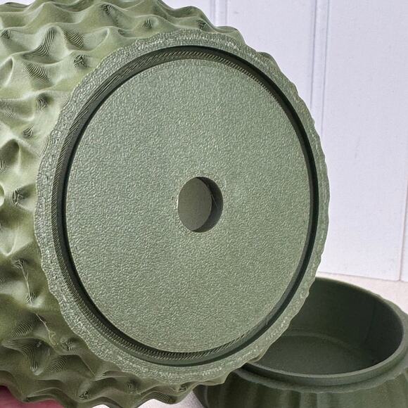 Tri-Wave Planter Pot, Indoor Flower Pot - Picture 6 of 10